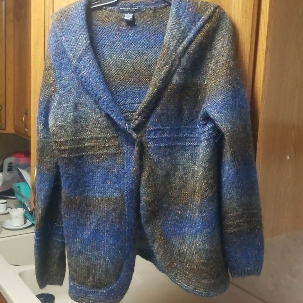 REFERENCE POINT  NEW YORK WOMENS  CARDIGAN SWEATERS SIZE L